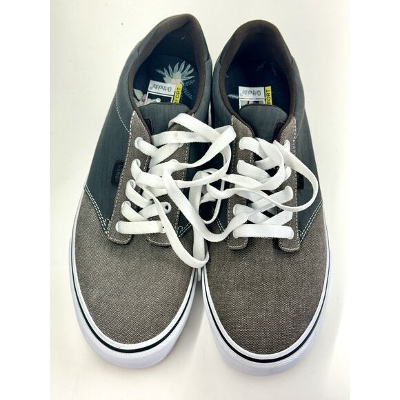 Vans Off The Wall Mens Size 11.5 Green/grey Low Top Skate Casual Sneaker 500714 - Picture 2 of 9